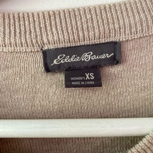 Eddie Bauer Beige Cardigan
